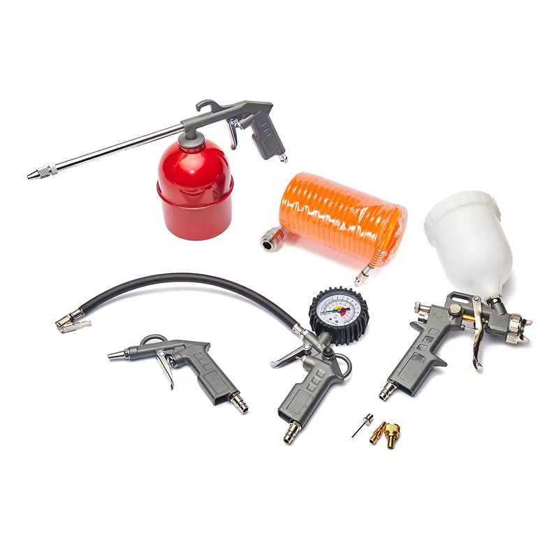 Spray Gun Air Compressor Kit - Khí Nén Bộ Dụng Cụ Không