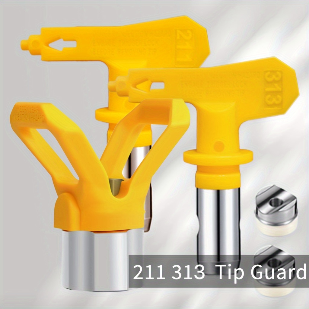 Paint Sprayer Nozzle Kit - Airless Paint Sprayer Tip with Guard