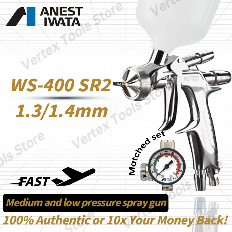 Airless Paint Sprayer 3000Psi - Anest Iwata WS400 SR2 Supernova 2