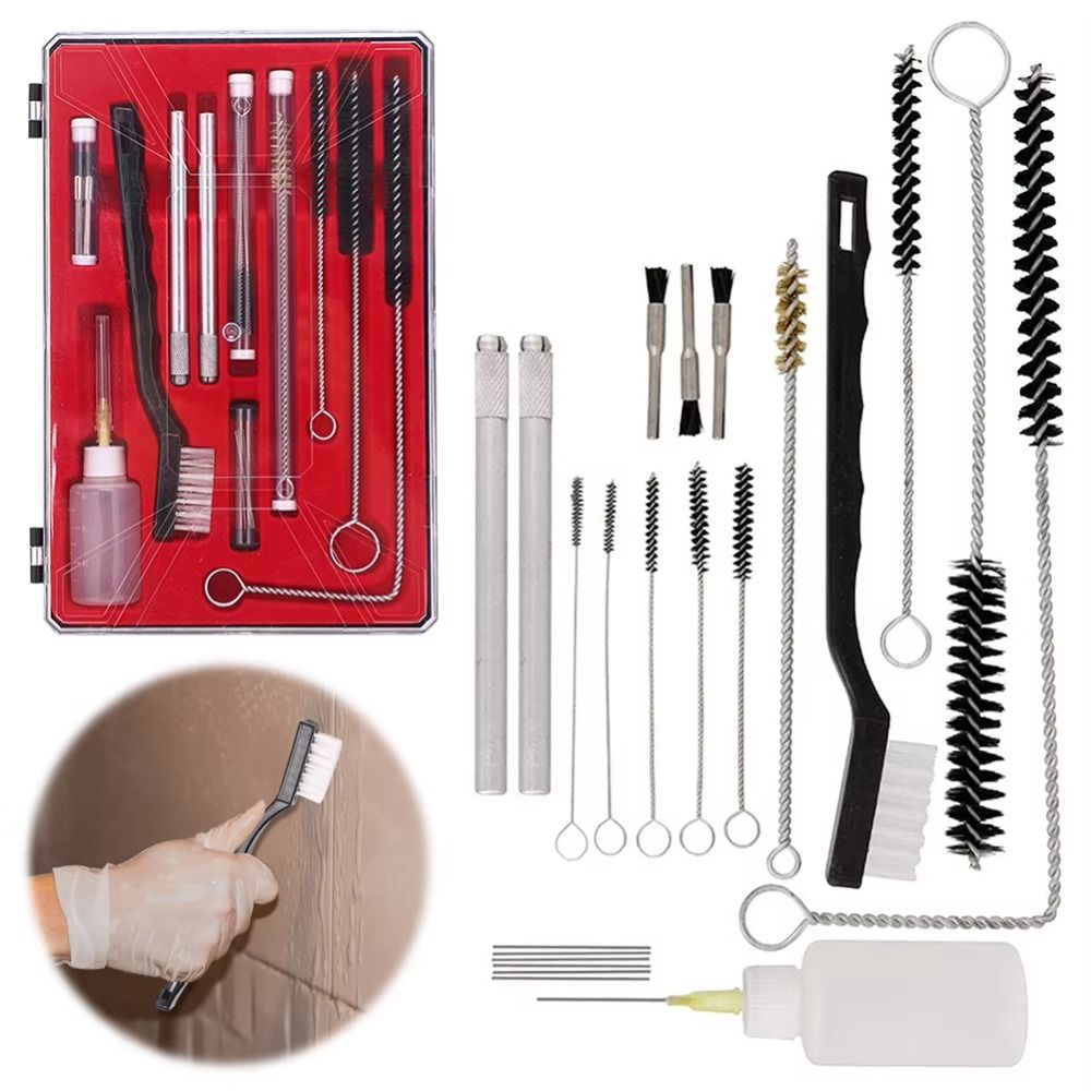 Paint Sprayer Nozzle Kit - 17/23Pcs Airbrush Spray Nozzle Cleaning Brush