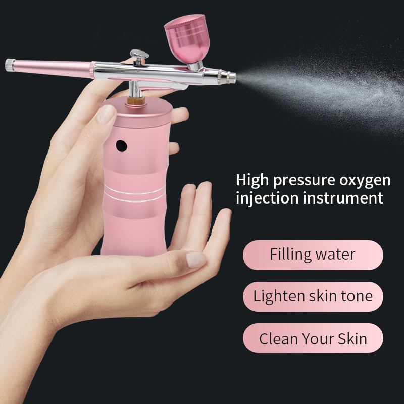 Mini Airbrush Nano Oxygen Pres - đánh giá và giá Airbrush Kit Compressor