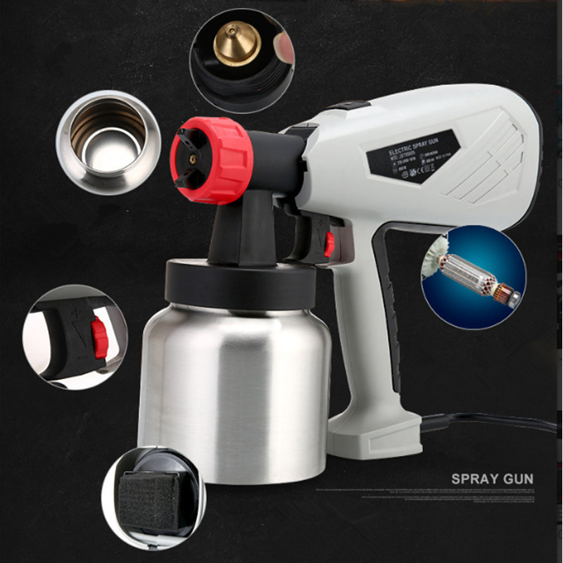 220V 800W Điện Phun Súng Có Th - đánh giá và giá Electric Paint Sprayer 800W