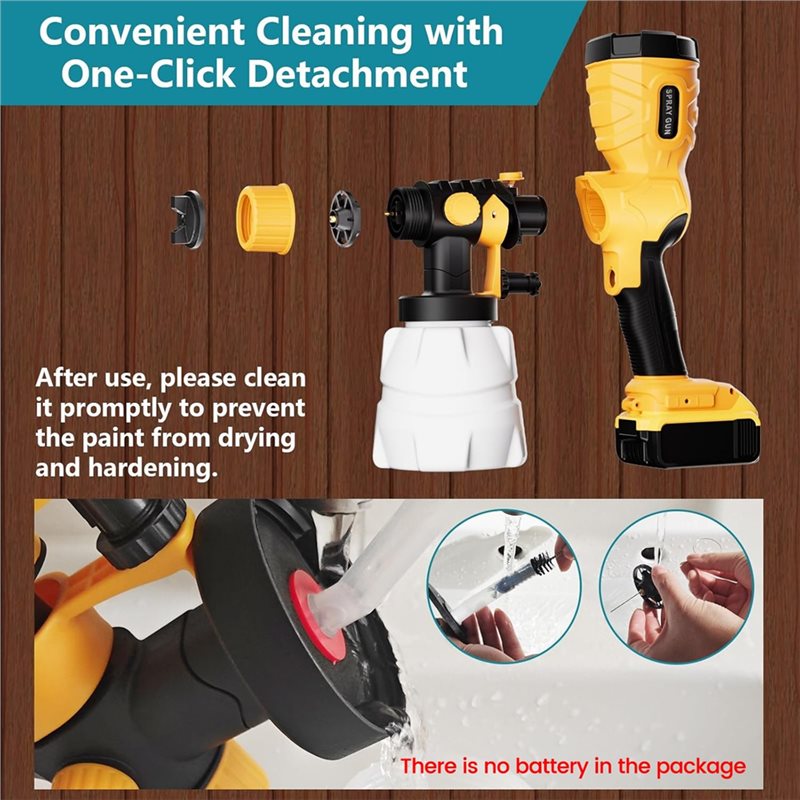 AT21-Auto Furniture Painting T - đánh giá và giá Cordless Paint Sprayer 20V