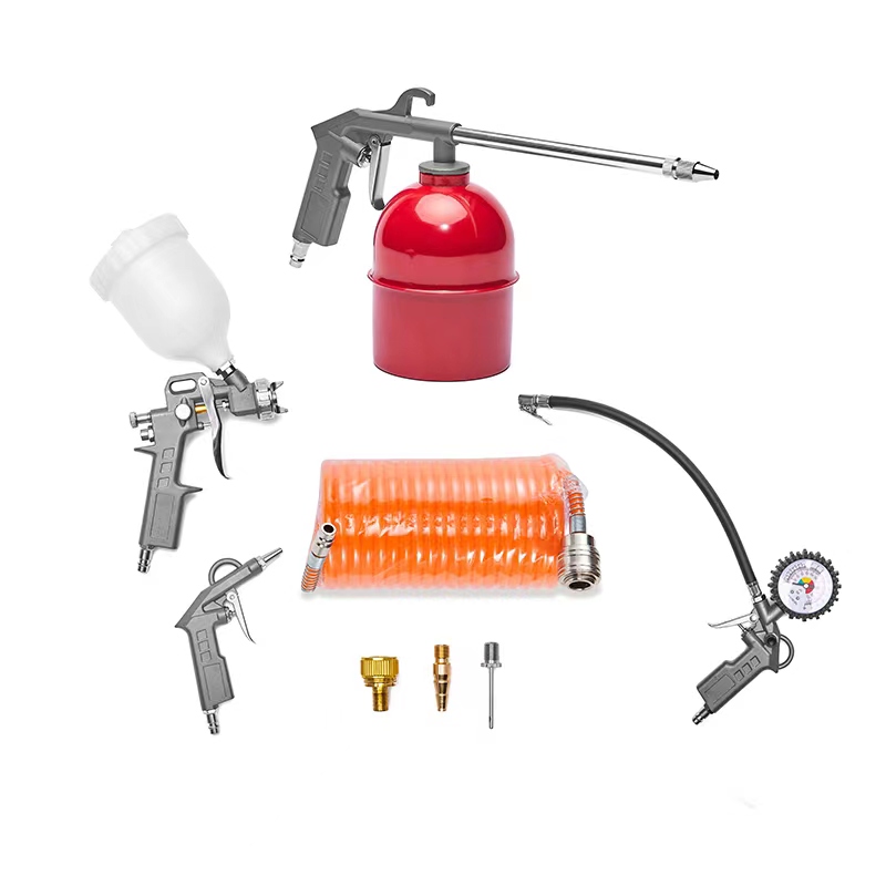 Khí Nén Bộ Dụng Cụ Không Khí C - đánh giá và giá Spray Gun Air Compressor Kit