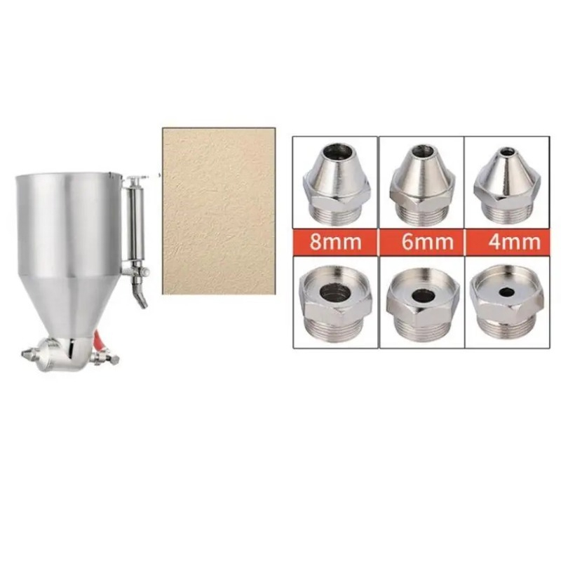 3500ml Air Hopper Spray Gun Pa - đánh giá và giá Texture Spray Hopper Gun