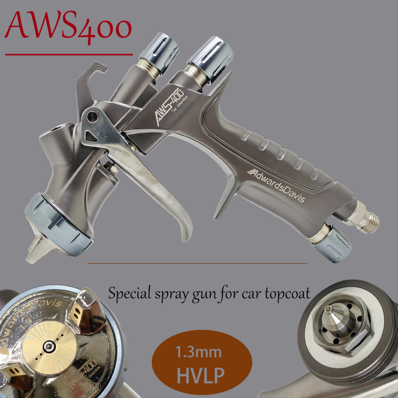 AWS400 HVLP High Atomization A - đánh giá và giá Hvlp Spray Gun Gravity Feed