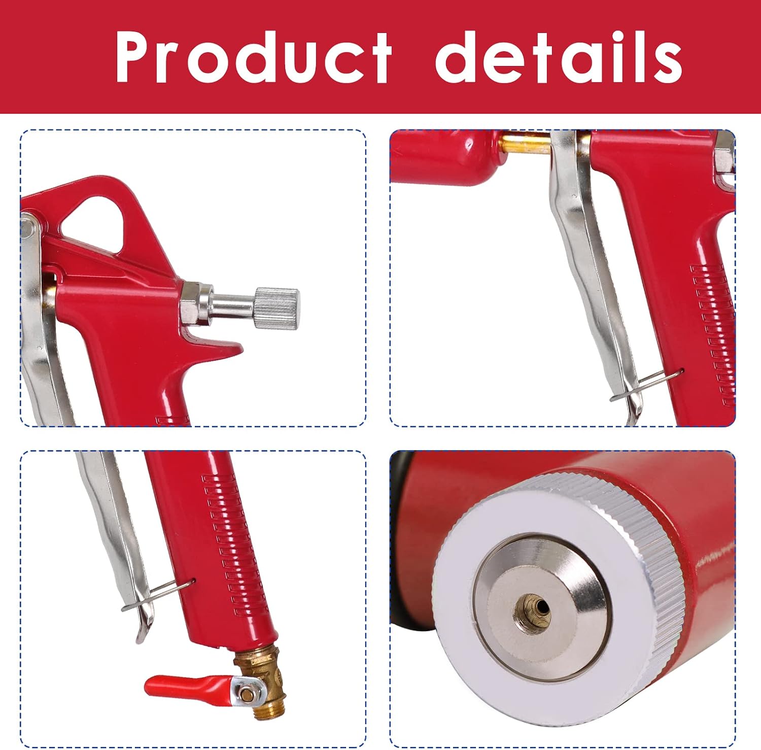 BLUASPAY 1.5L Air Hopper Spray - đánh giá và giá Texture Spray Hopper Gun