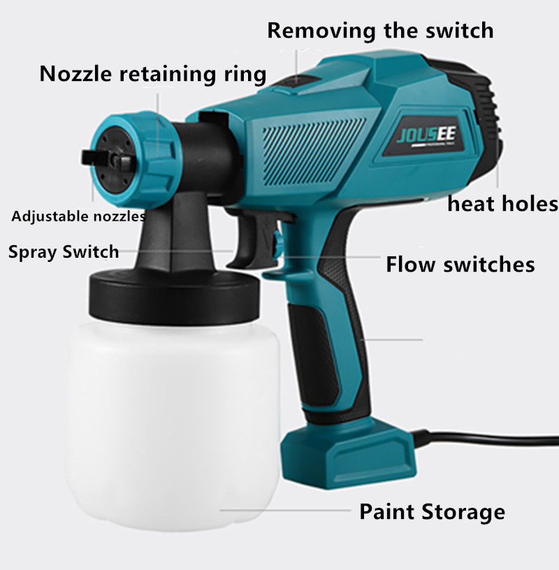 220V Điện Xịt Điện Máy Phun Sơ - đánh giá và giá Electric Paint Sprayer 800W