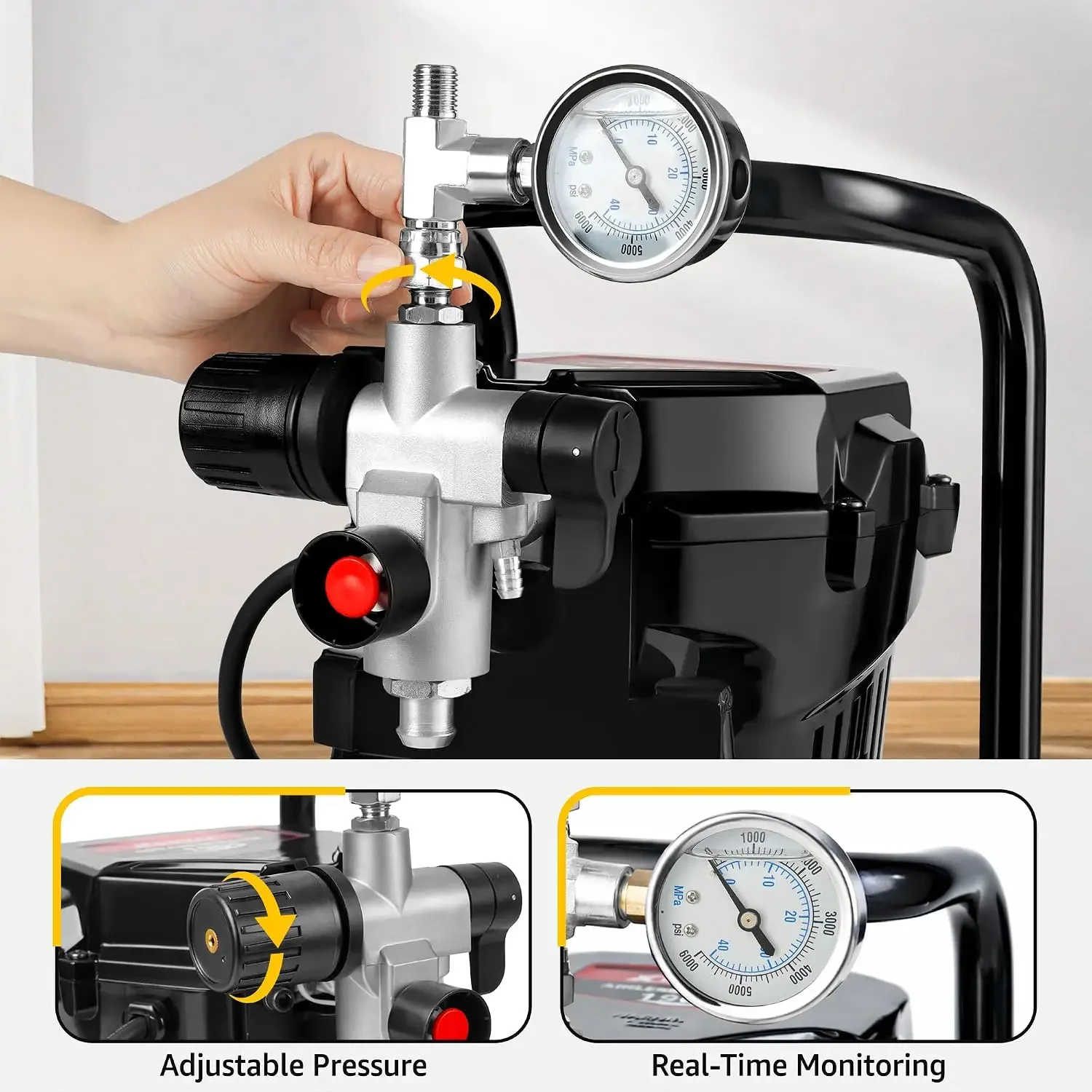 US Shipping 750W Airless Paint - đánh giá và giá Airless Paint Sprayer 3000Psi