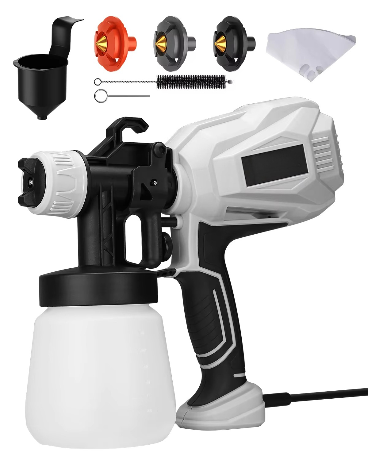 800W Electric Paint Sprayer, A - đánh giá và giá Electric Paint Sprayer 800W