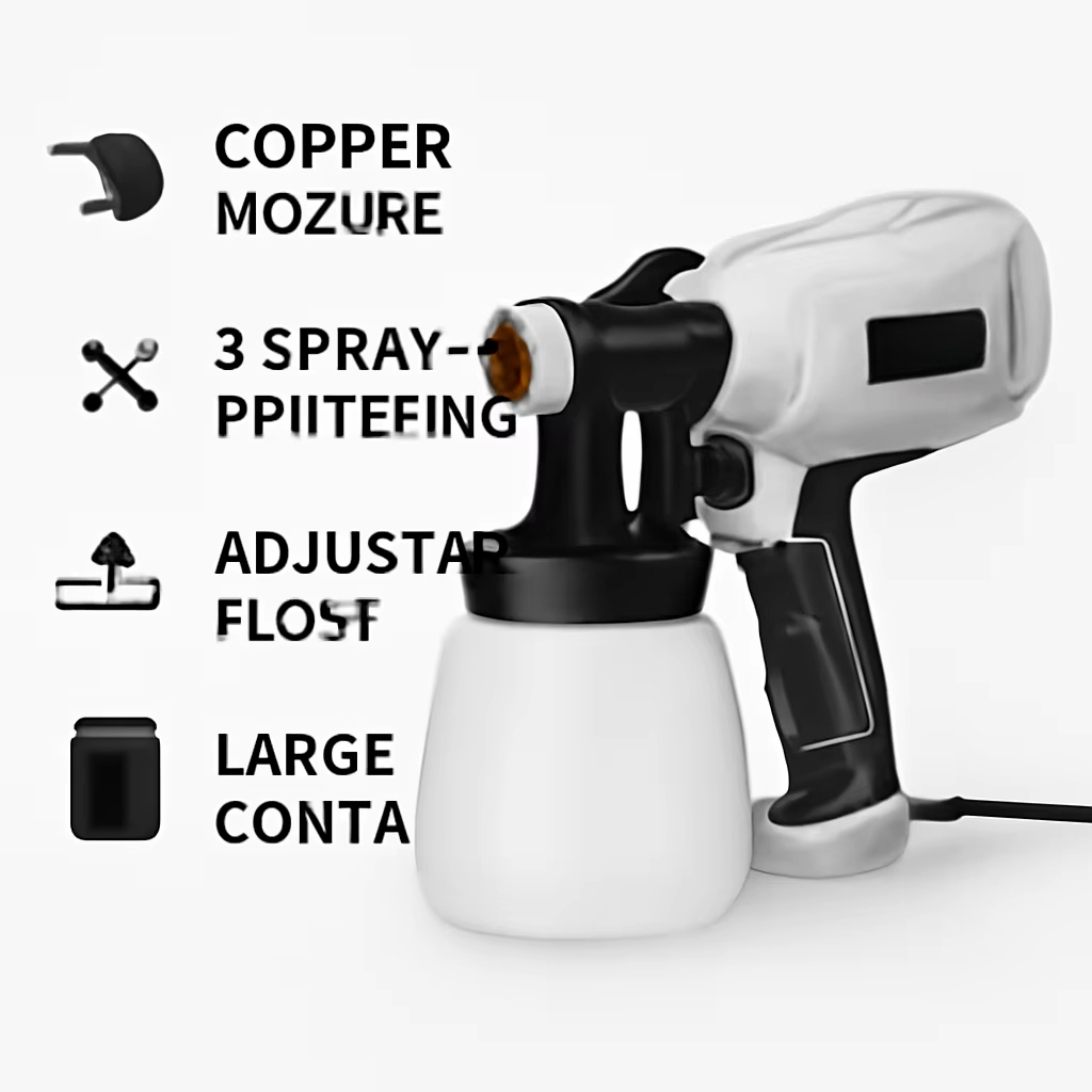800W Electric Paint Sprayer, A - đánh giá và giá Electric Paint Sprayer 800W