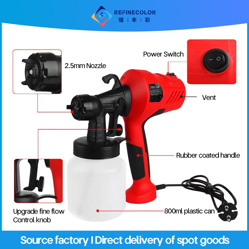 Refinecolor 800ML electric spr - đánh giá và giá Paint Sprayer For Fence Deck