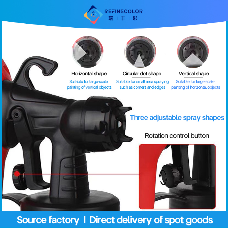 Refinecolor 800ML electric spr - đánh giá và giá Paint Sprayer For Fence Deck