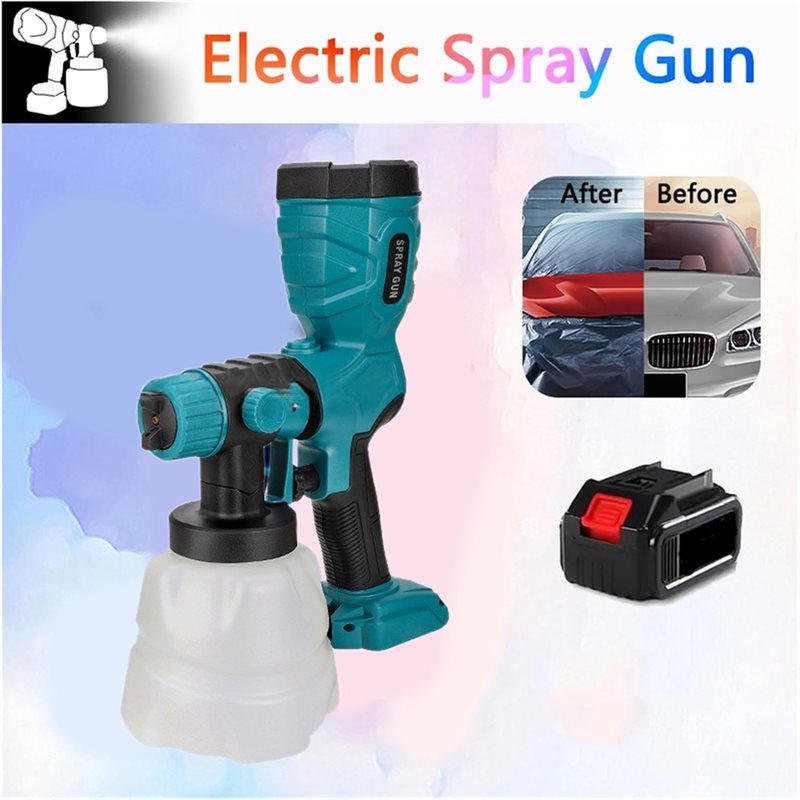 A36T-Spray Gun Electric Paint  - đánh giá và giá Cordless Paint Sprayer 20V
