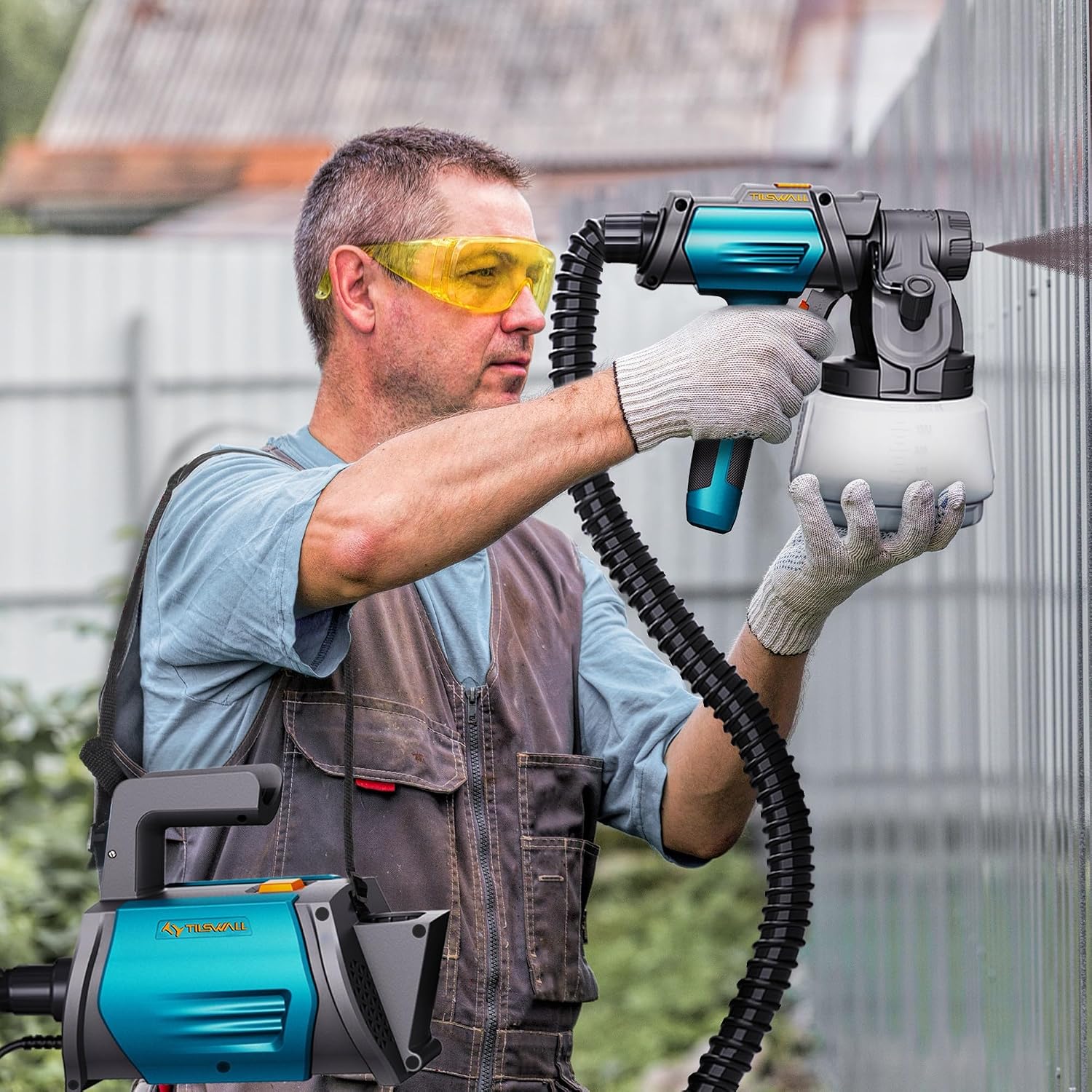 ^For Paint Sprayer 800W HVLP S - đánh giá và giá Electric Paint Sprayer 800W