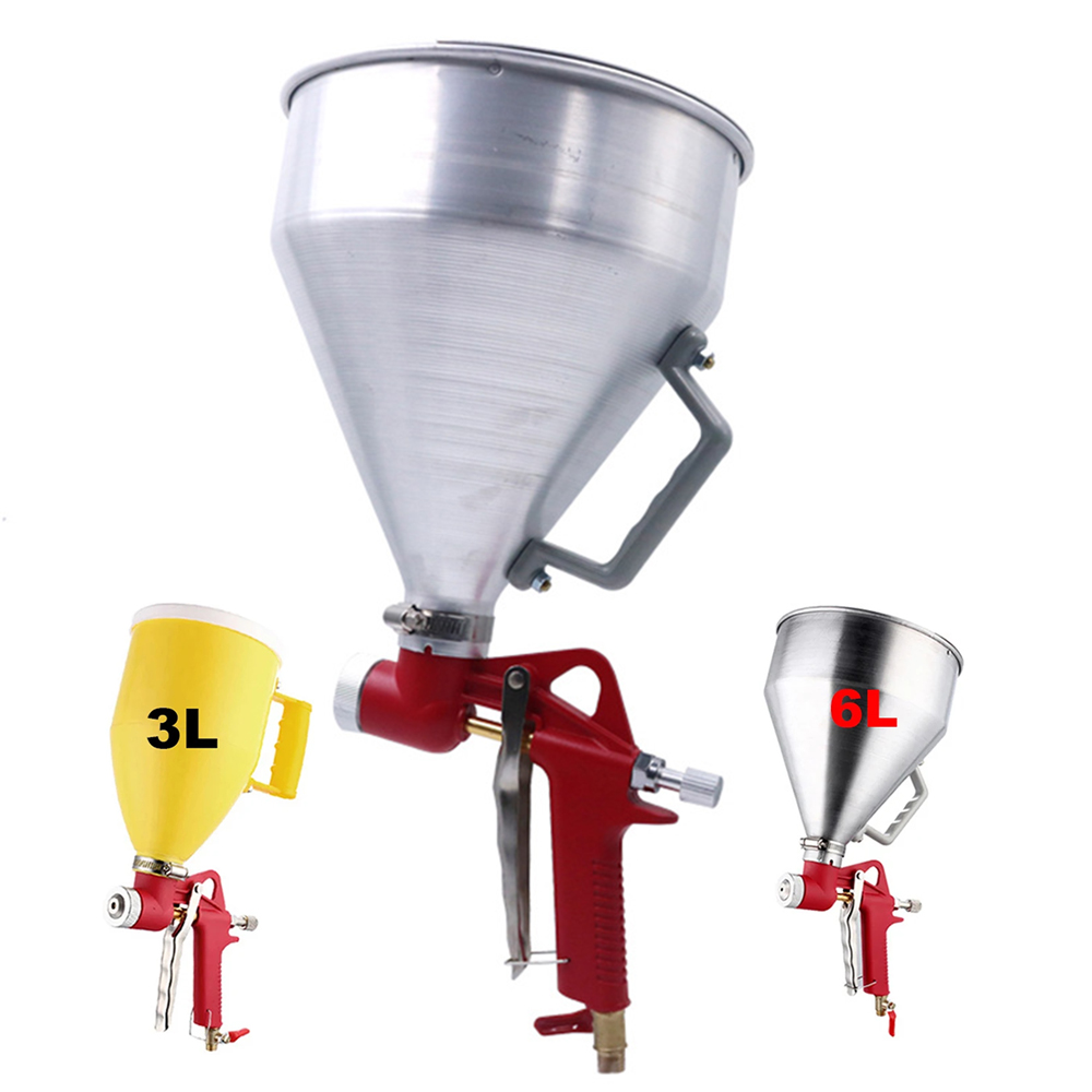 Wall Painting Sprayer 6L Paint - đánh giá và giá Texture Spray Hopper Gun