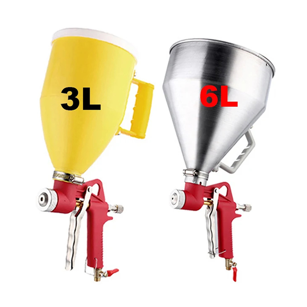 Wall Painting Sprayer 6L Paint - đánh giá và giá Texture Spray Hopper Gun