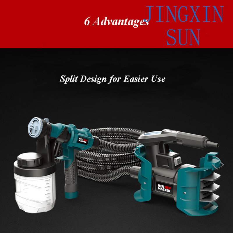 2.5mm Nozzle Spray Gun 800W Hi - đánh giá và giá Electric Paint Sprayer 800W