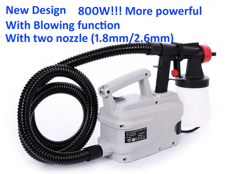 800w Electric Spray Gun Paint  - đánh giá và giá Electric Paint Sprayer 800W