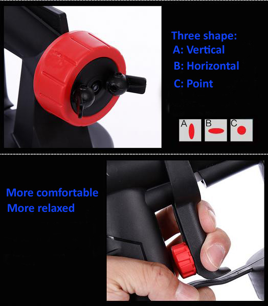 800w Electric Spray Gun Paint  - đánh giá và giá Electric Paint Sprayer 800W