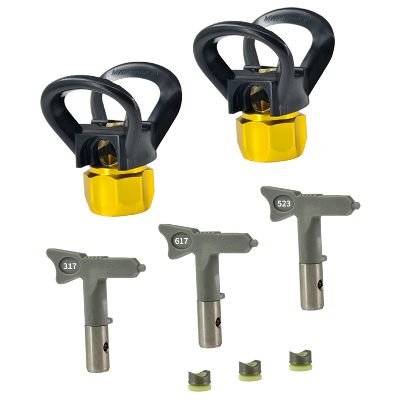 Airless Paint Nozzles Set Reve - đánh giá và giá Paint Sprayer Nozzle Kit
