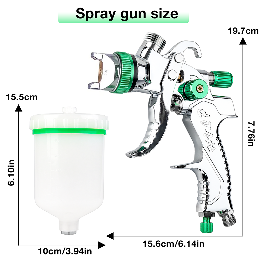 Professional HVLP Spray Gun 1. - đánh giá và giá Spray Gun Cleaning Kit