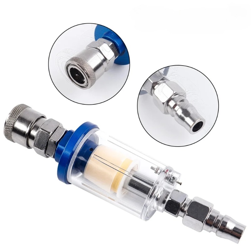 Air Oil Water Separator Filter - đánh giá và giá Spray Gun Air Compressor Kit