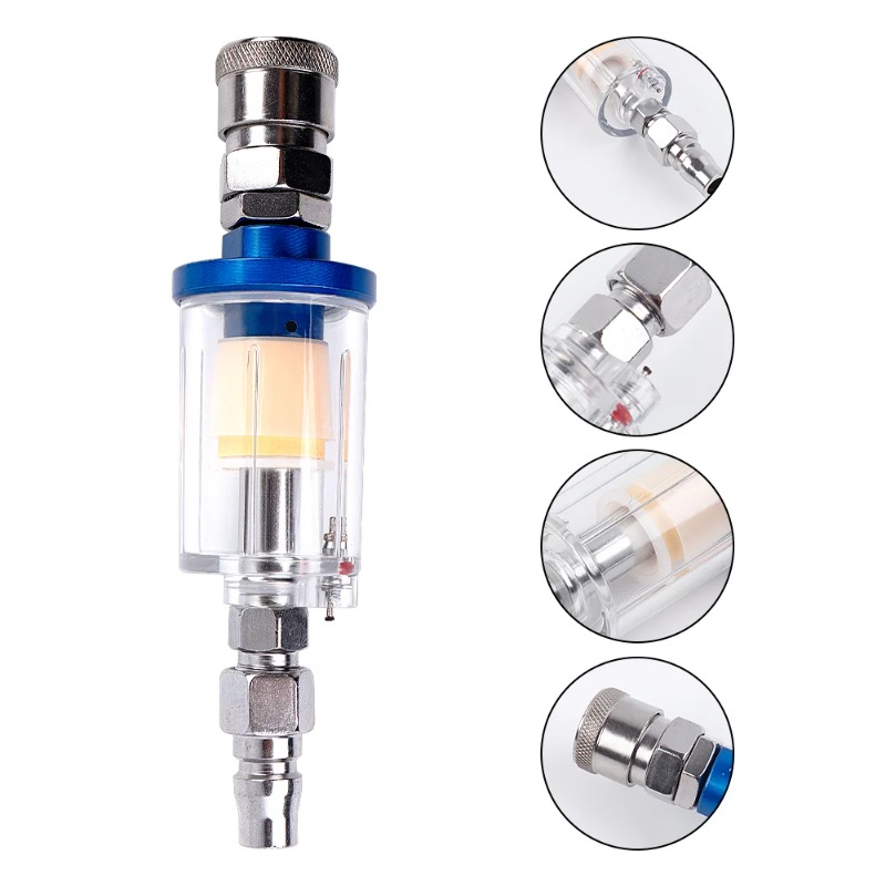 Air Oil Water Separator Filter - đánh giá và giá Spray Gun Air Compressor Kit