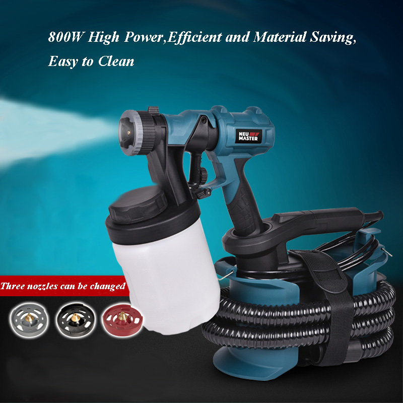2.5mm Nozzle Spray Gun 800W Hi - đánh giá và giá Electric Paint Sprayer 800W