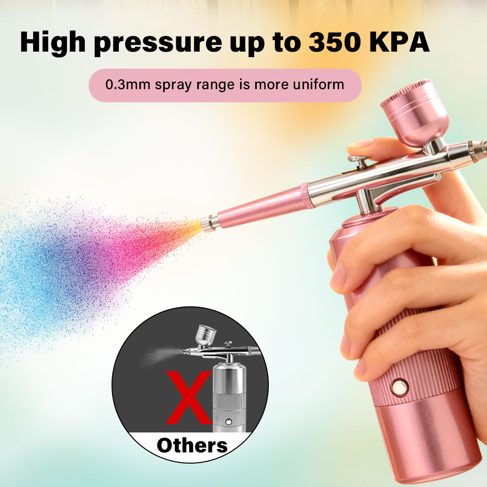 Rechargeable Airbrush Compress - đánh giá và giá Airbrush Kit Compressor