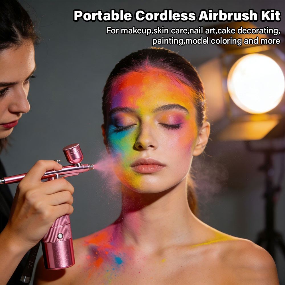 Rechargeable Airbrush Compress - đánh giá và giá Airbrush Kit Compressor