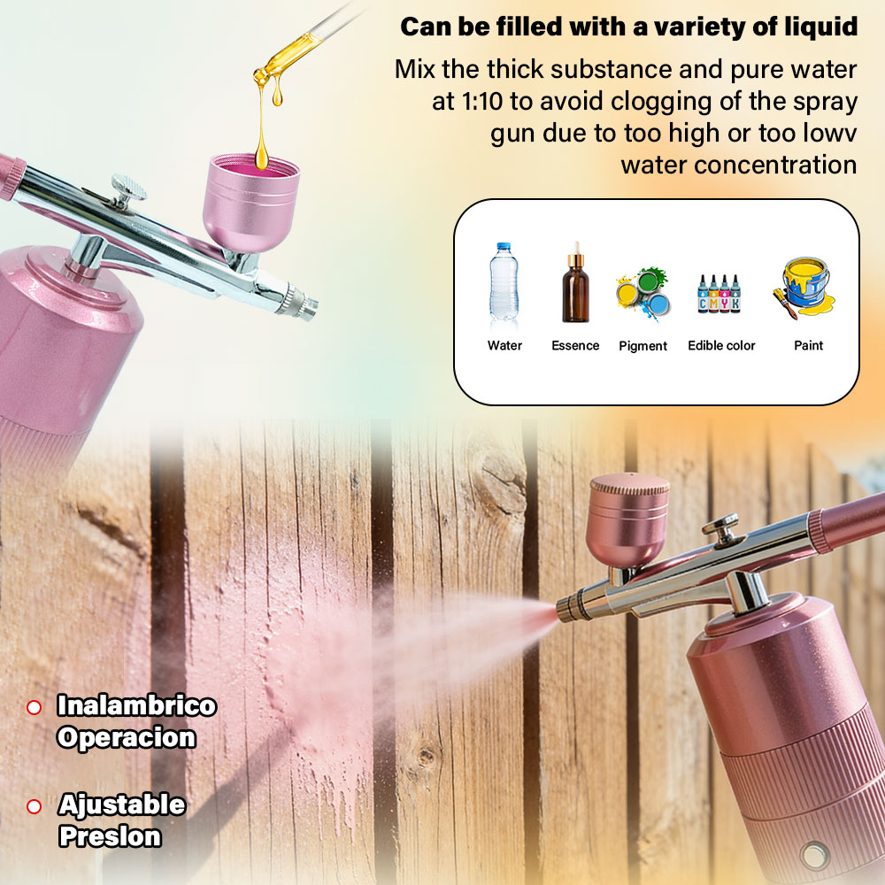Rechargeable Airbrush Compress - đánh giá và giá Airbrush Kit Compressor