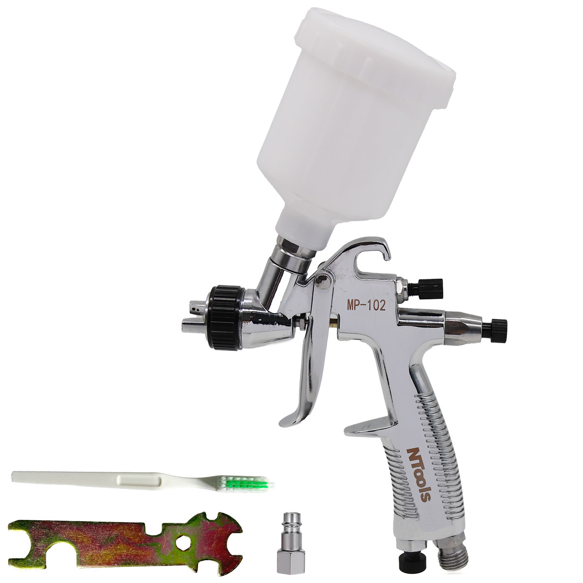 Mini Spray Gun 0.5/0.8/1.0/1.2 - đánh giá và giá Hvlp Spray Gun Gravity Feed