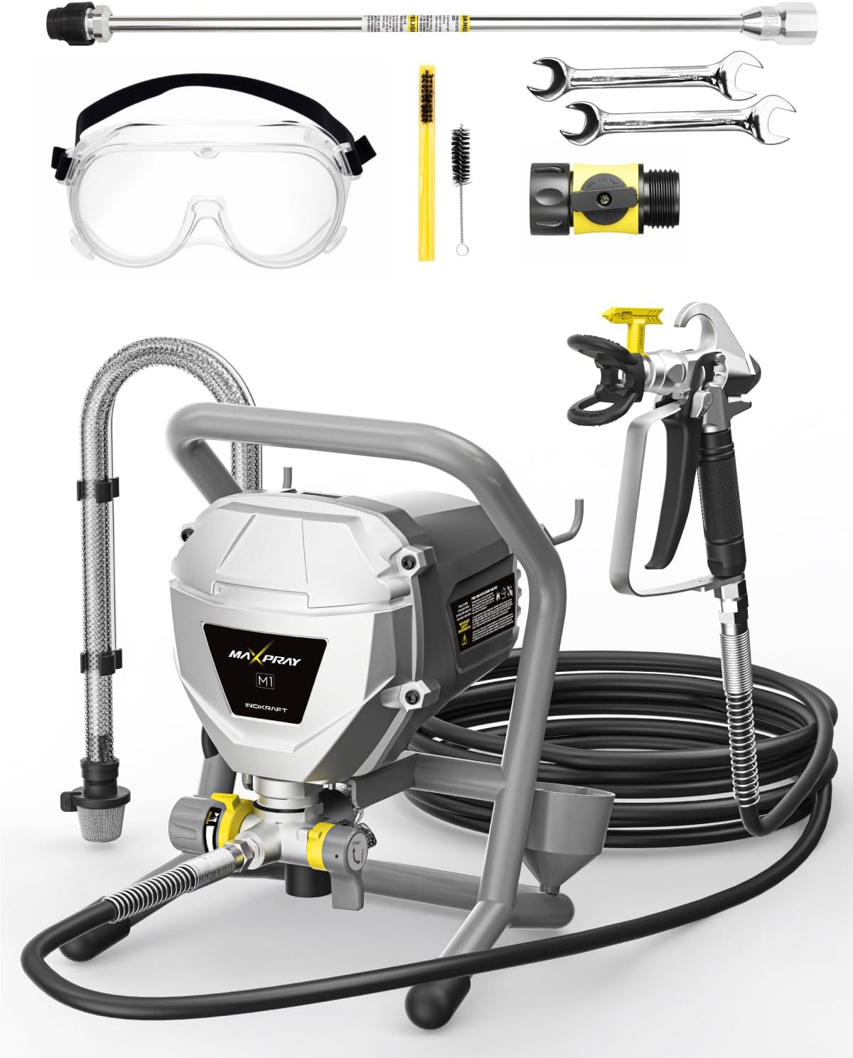 3000 PSI 550W Airless Paint Sp - đánh giá và giá Paint Sprayer For Fence Deck