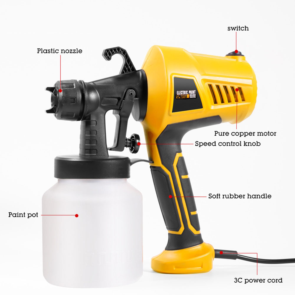 Súng phun sơn điện cầm tay côn - đánh giá và giá Paint Sprayer For Fence Deck