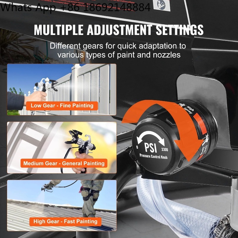 750W 950W Airless Paint Spraye - đánh giá và giá Airless Paint Sprayer 3000Psi