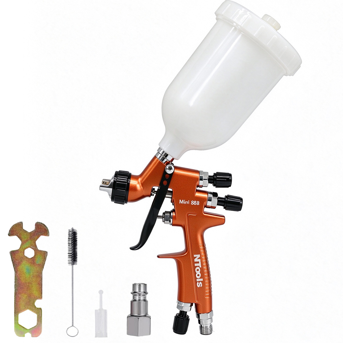 HVLP Spray Gun 0.8/1.0/1.2mm N - đánh giá và giá Hvlp Spray Gun Gravity Feed
