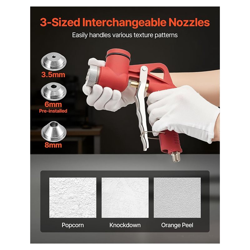 HRBAJ-Professional Drywall Tex - đánh giá và giá Texture Spray Hopper Gun