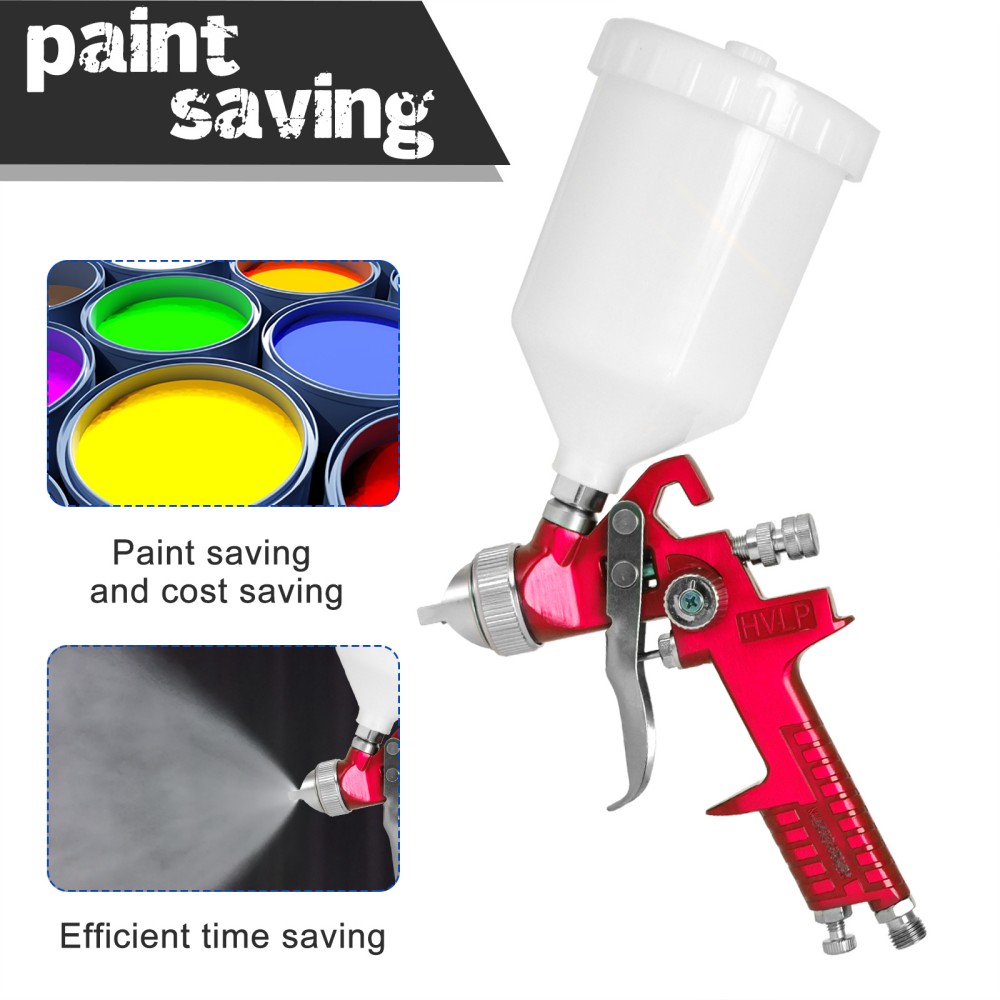 1.4mm 1.7mm 2.0mm Professional - đánh giá và giá Hvlp Spray Gun Gravity Feed