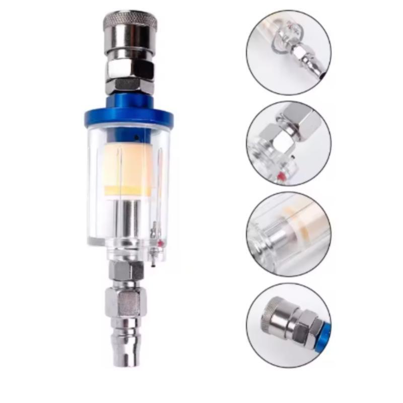 1/4 Inch Thread Clear Water Tr - đánh giá và giá Spray Gun Air Compressor Kit