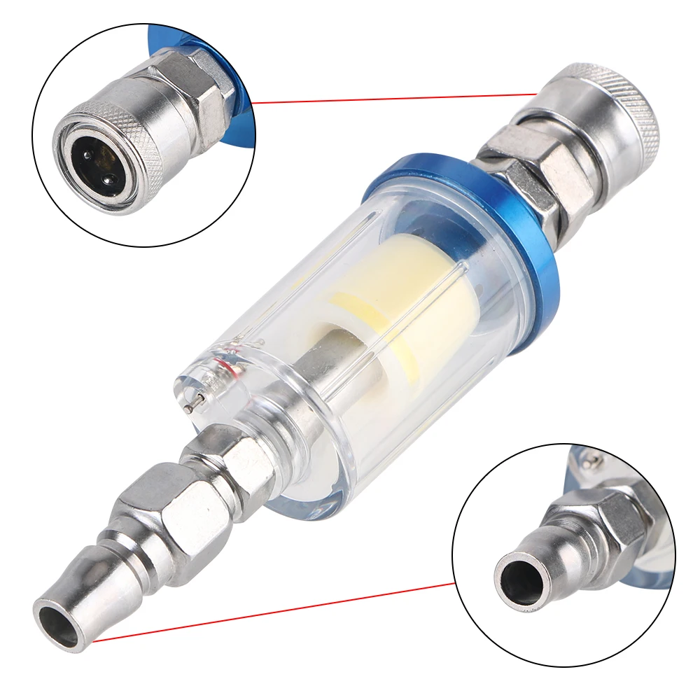 1/4 Inch Thread Clear Water Tr - đánh giá và giá Spray Gun Air Compressor Kit