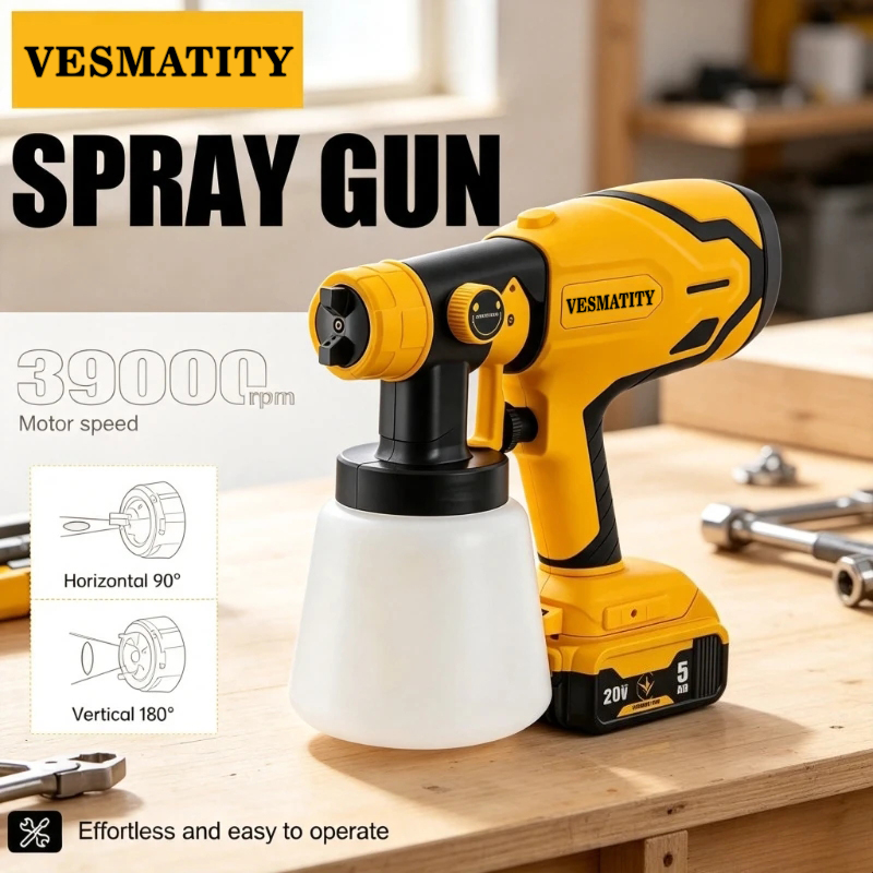 Electric Cordless Spray Gun HV - đánh giá và giá Cordless Paint Sprayer 20V