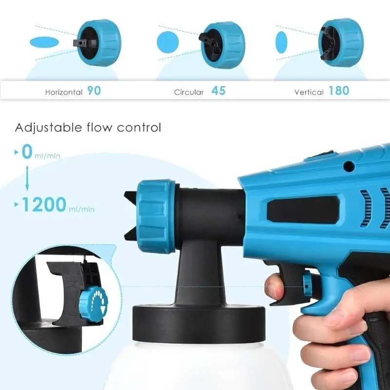 Paint Sprayer Nozzle Assortmen - đánh giá và giá Electric Paint Sprayer 800W