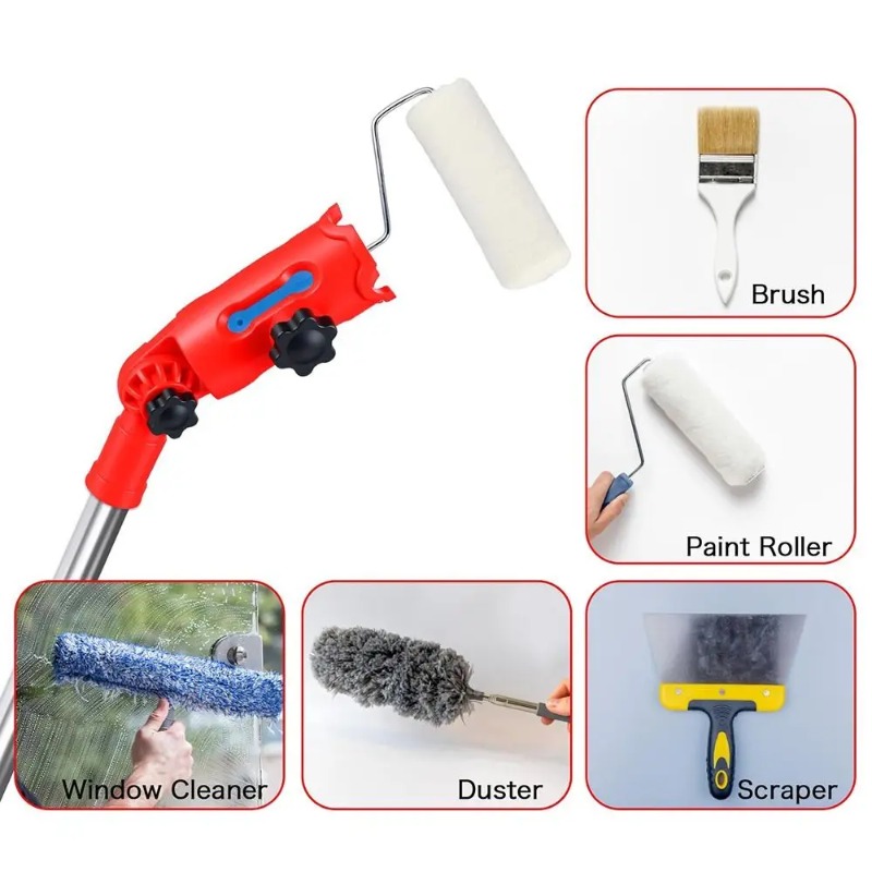 Multi-Angle Paint Brush Extend - đánh giá và giá Paint Sprayer Extension Pole