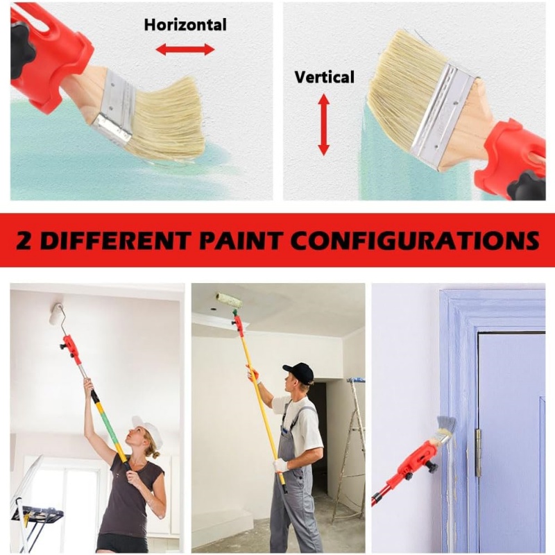 Multi-Angle Paint Brush Extend - đánh giá và giá Paint Sprayer Extension Pole
