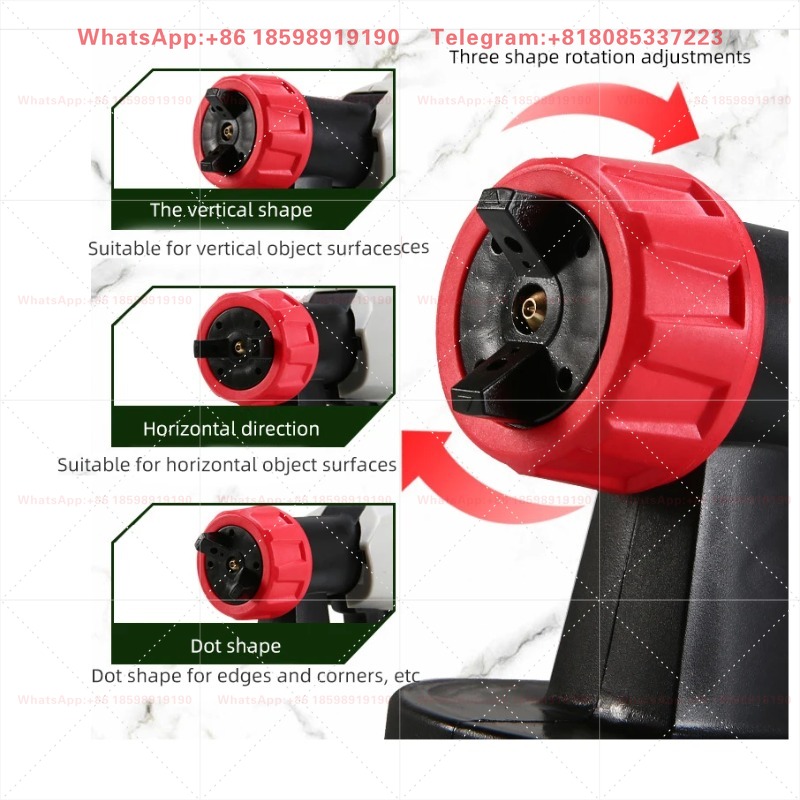 New Upgraded 800W 21V High Vol - đánh giá và giá Electric Paint Sprayer 800W