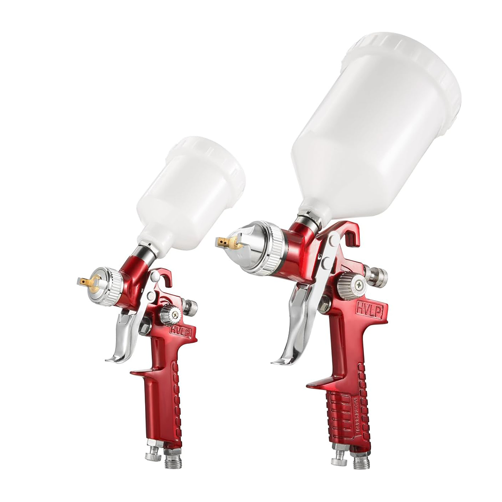 HVLP Car Spray Gun Set 0.8mm/1 - đánh giá và giá Hvlp Spray Gun Gravity Feed