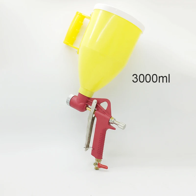 3000ml 5000ml Lacquer painting - đánh giá và giá Texture Spray Hopper Gun