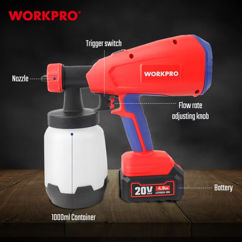 Power Tools 20V Cordless Paint - đánh giá và giá Cordless Paint Sprayer 20V
