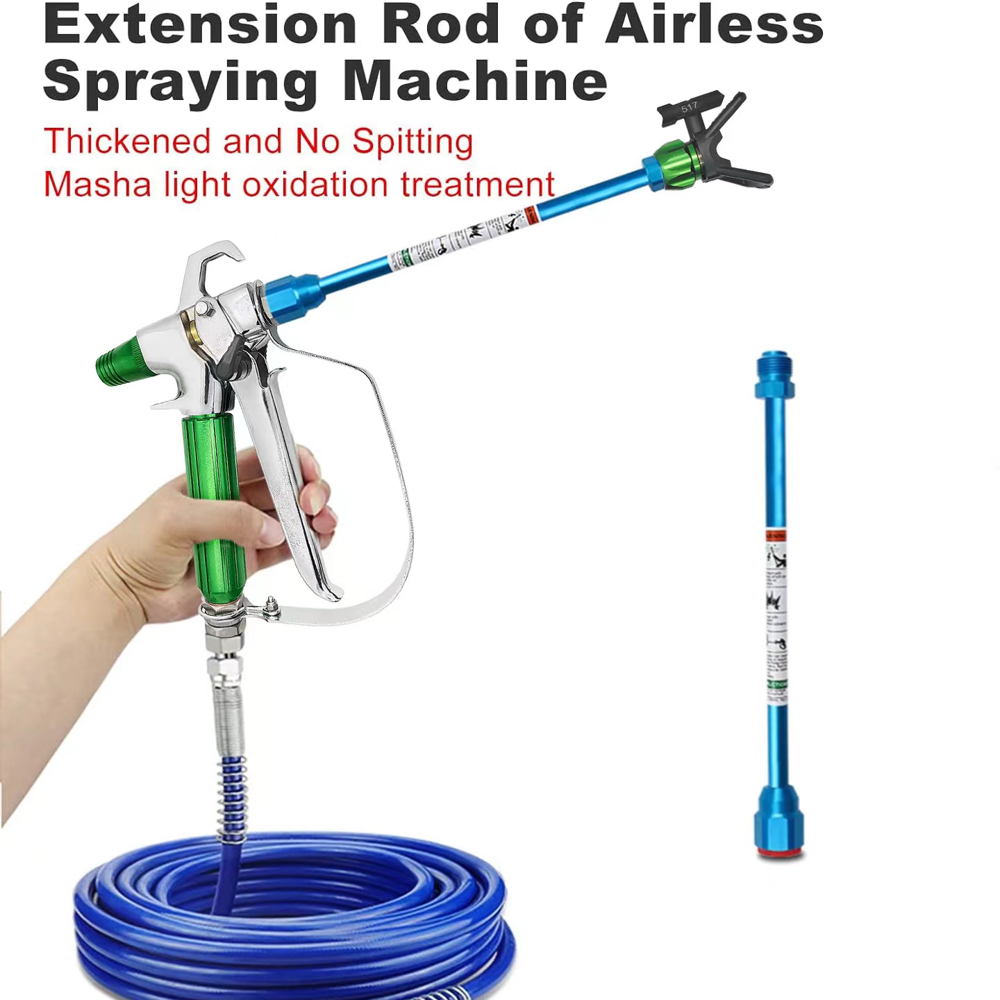 3 pcs High-Quality Airless Pai - đánh giá và giá Paint Sprayer Extension Pole